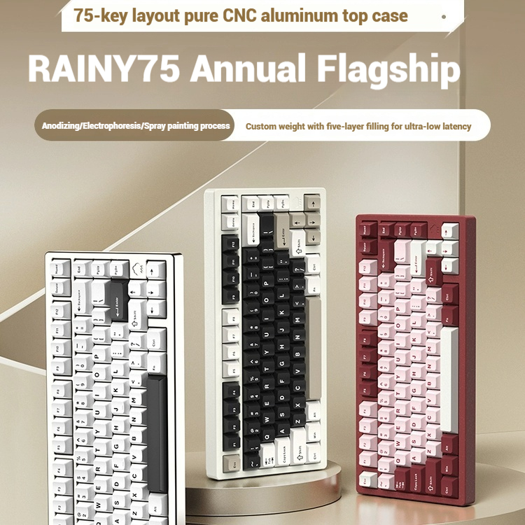 Esports Gaming Controller - Wireless Bluetooth RAINY75 Customized Gaming Keyboard