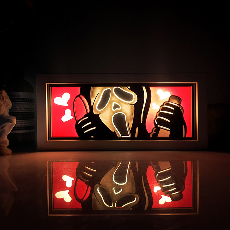 Esports Gaming Controller - Horror Movie Series Paper Cut Shadow