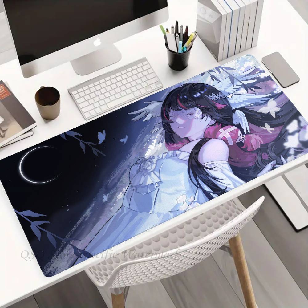 Esports Gaming Laptop - Anime Columbina G-Genshin Impact Mousepad Non-slip