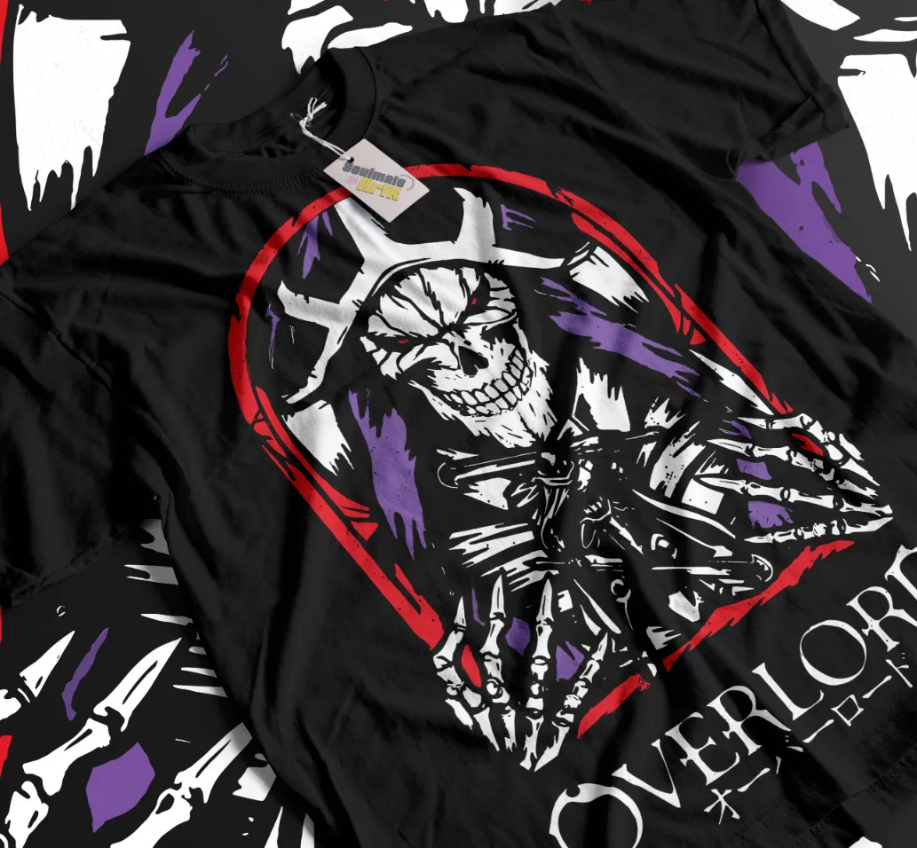 Ainz T-shirt Overlord Ooal Gow - Esports Gaming T Shirt 评论和价格