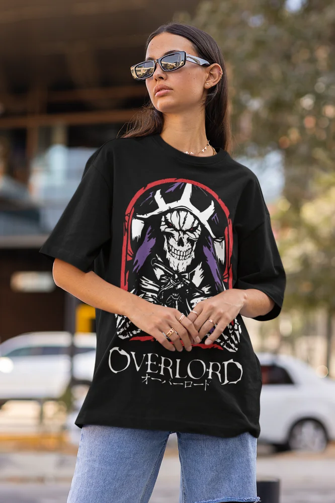 Ainz T-shirt Overlord Ooal Gow - Esports Gaming T Shirt 评论和价格