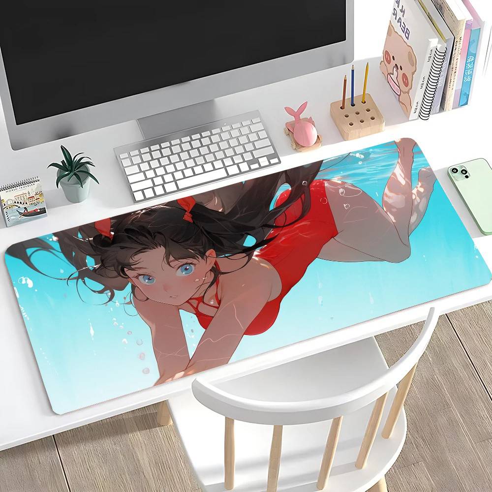 Tohsaka Rin Game Fate Mousepad - Esports Gaming Laptop 评论和价格