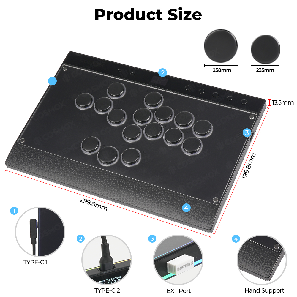 Haute42-COSMOX C16 Leverless C - Esports Gaming Controller 评论和价格