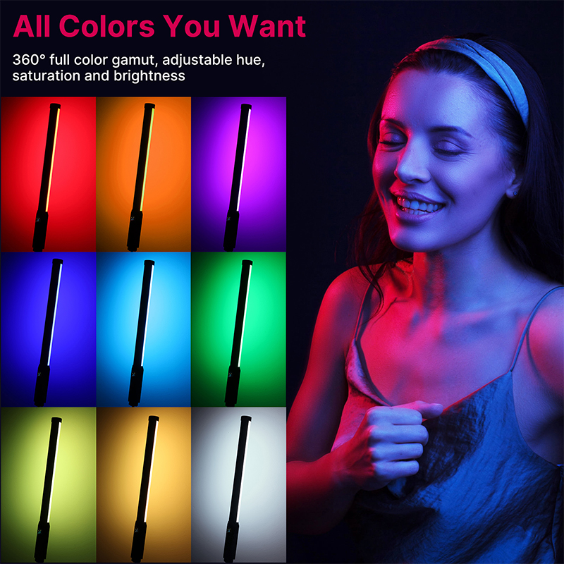 Ulanzi VL119 Handheld RGB Colo - Webcam Ring Light 评论和价格
