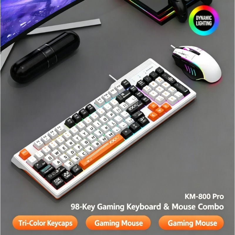K8pro 3 In 1 Gaming Combo Wire - Esports Gaming Laptop 评论和价格