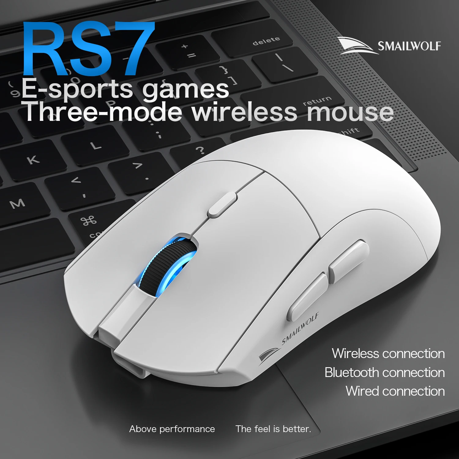 SMAILWOLF RS7 Gaming Mouse Blu - Esports Gaming Business 评论和价格