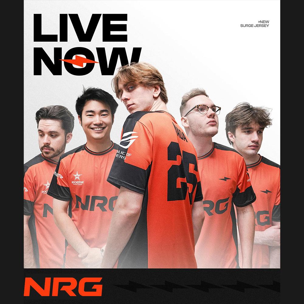 2025 NRG Esports Surge Jersey  - Esports Gaming T Shirt 评论和价格