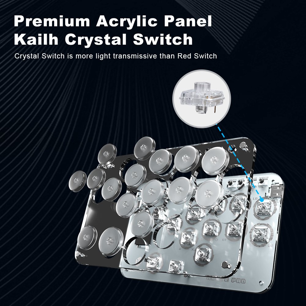 Haute42 Arcade Joystick Hitbox - Esports Gaming Controller 评论和价格