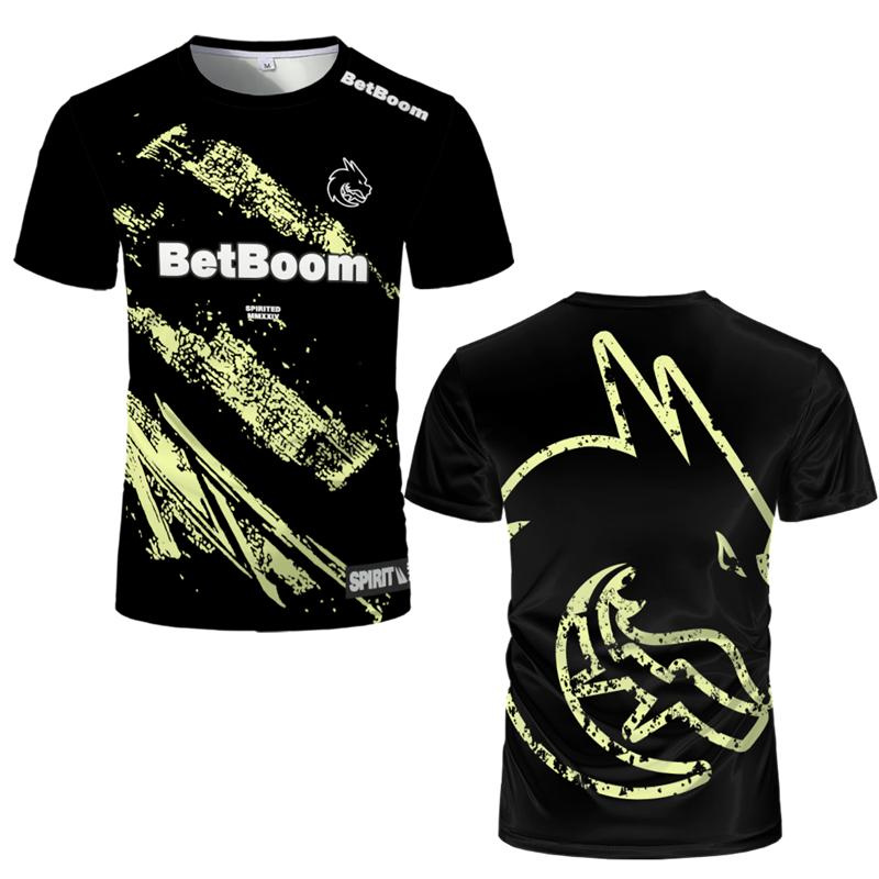 2025 New Team Spirit Jersey T- - Esports Gaming T Shirt 评论和价格