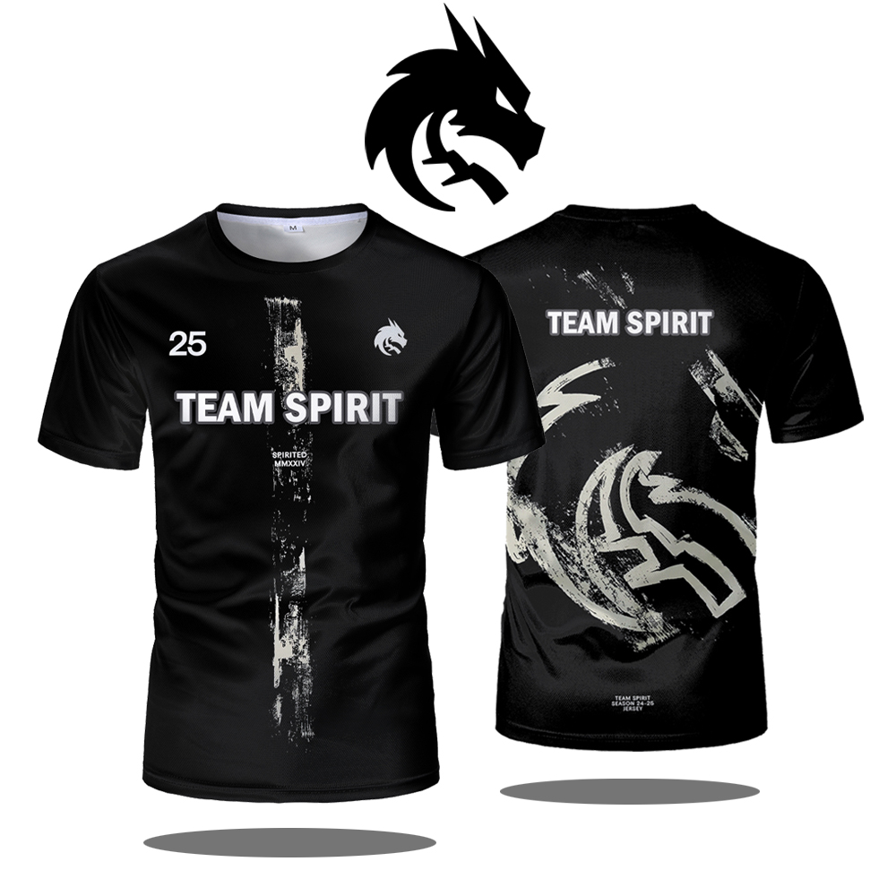 Team Spirit 2025 New Jerseys C - Esports Gaming T Shirt 评论和价格