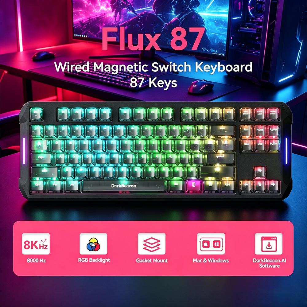 DarkBeacon Flux 87 Hall Effect - Esports Gaming Business 评论和价格