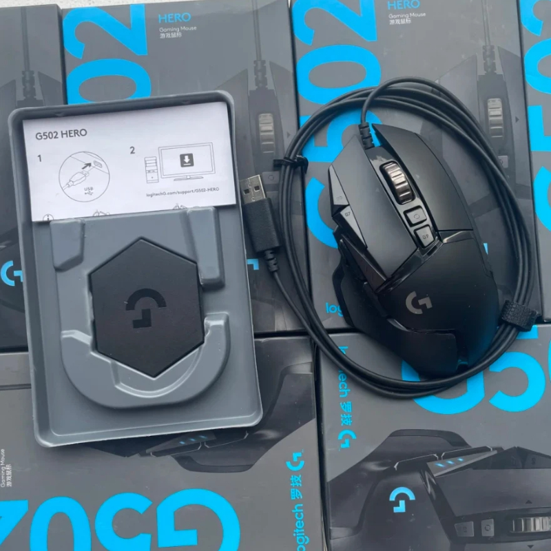 Logitech G502 HERO Gaming Mous - Esports Gaming Mouse Weight Adjustable 评论和价格