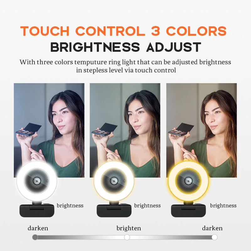 Best Seller Auto Focus Web Cam - Webcam Ring Light 评论和价格