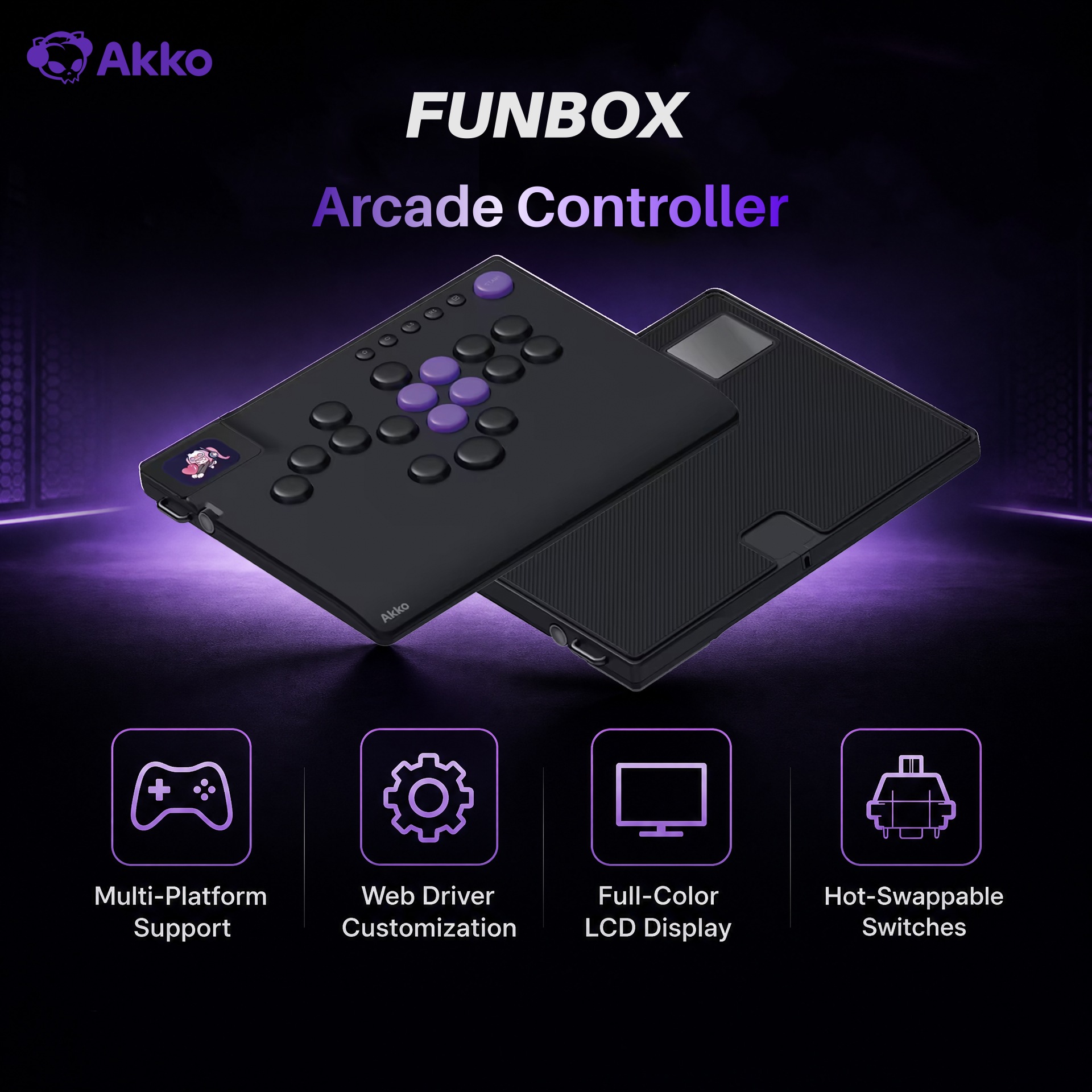 Akko FUNBOX Magnetic Leverless - Esports Gaming Controller 评论和价格