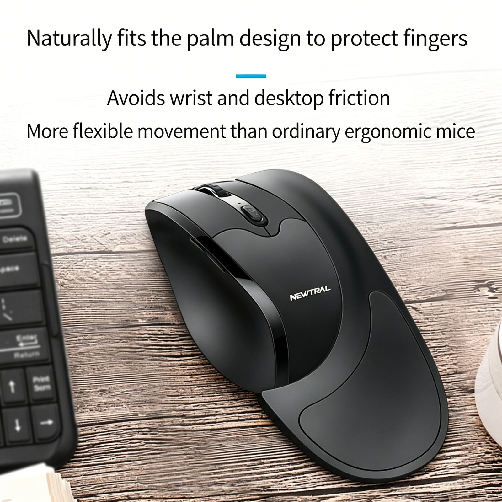 2.4GHz Wireless Vertical Ergon - Esports Gaming Mouse Weight Adjustable 评论和价格