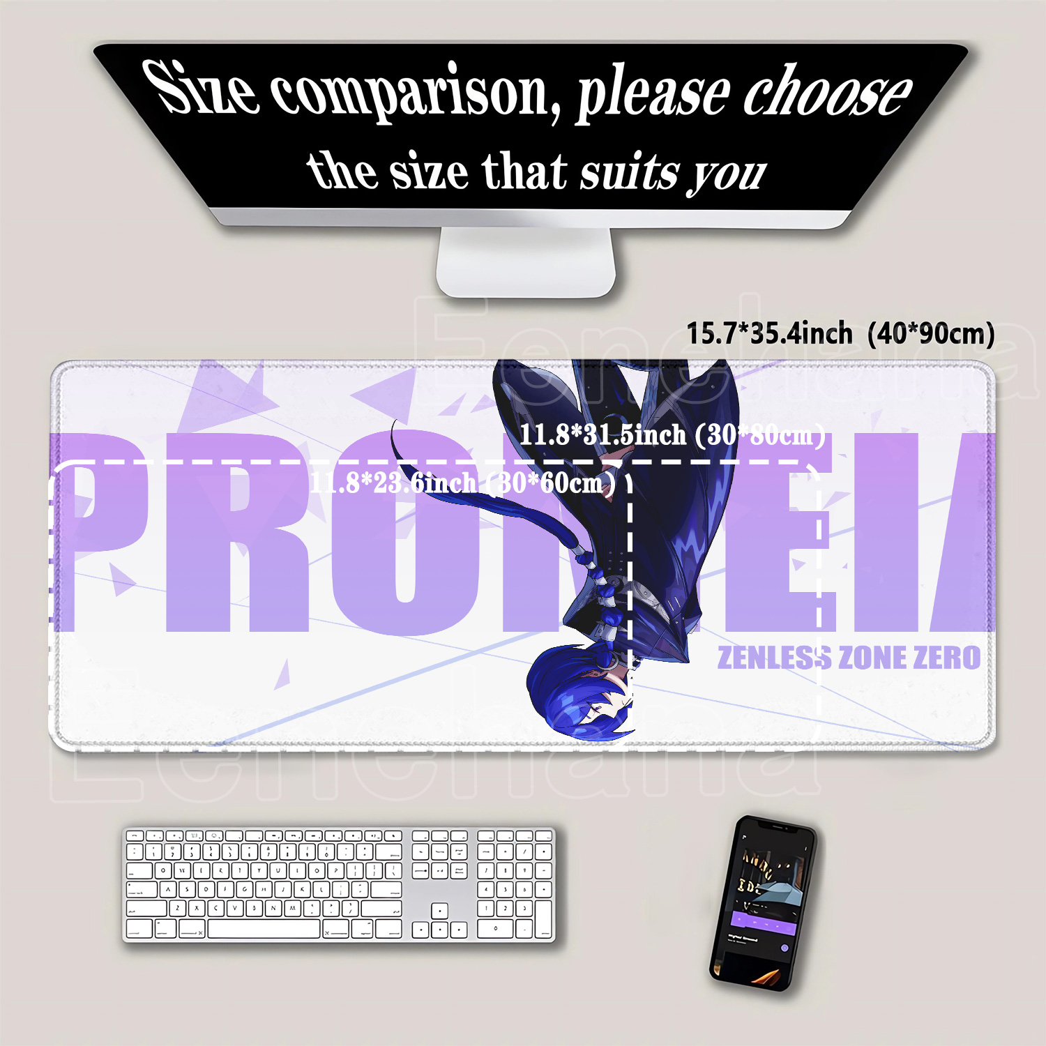 Anime Girl Promeia Mouse Pad Z - Esports Gaming Zone 评论和价格