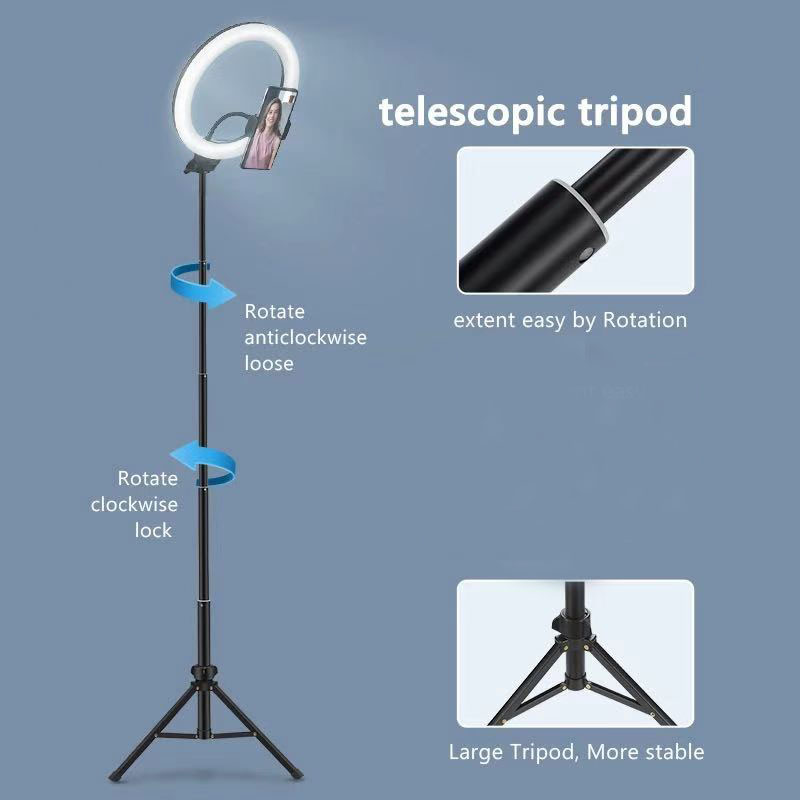 26 33CM Video Lights Dimmable  - Webcam Ring Light 评论和价格
