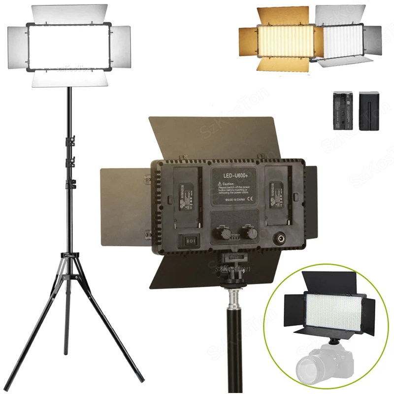 U800 U600 LED Photo Studio Vid - Webcam Ring Light 评论和价格